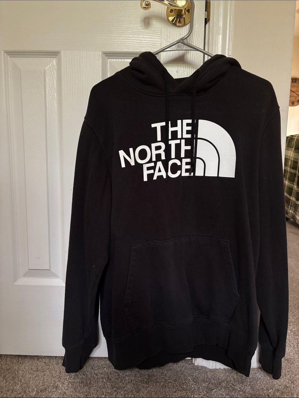 The North Face Black Crewneck Logo Hoodie